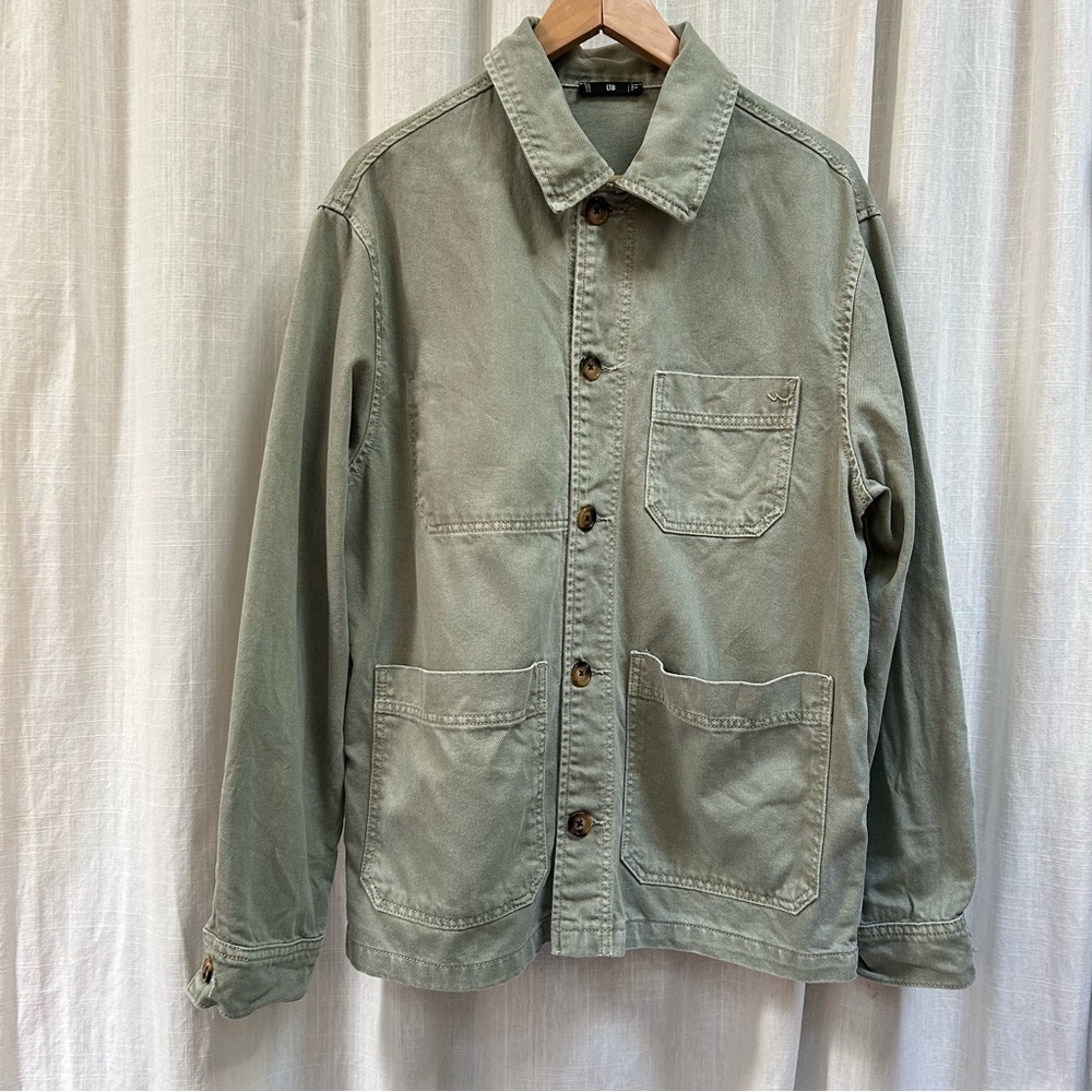LTB Hayes Worker Jeans Jacket MIX green size small Shaket Barn Coat